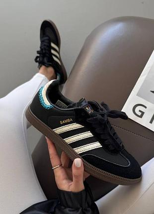 Adidas samba  x feifei ruan black