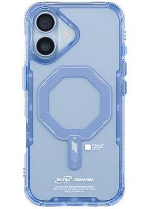 Чохол-накладка skinarma saido (mag-charge) iphone 17 (6.3") sky blue
