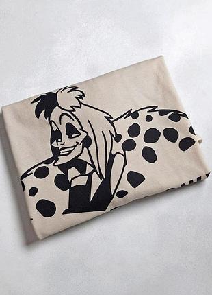 Футболка  101 dalmatians "bad vibes only"