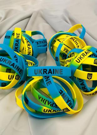 Браслет силіконовий ukraine (уп. 50шт)