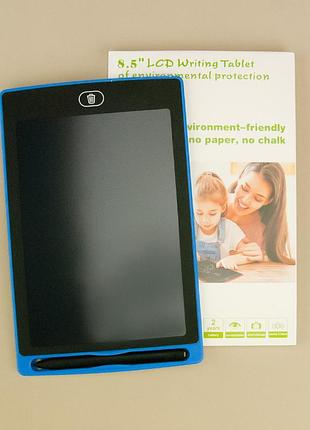 Графический планшет lcd writing tablet 8,5 дюймов (синий)