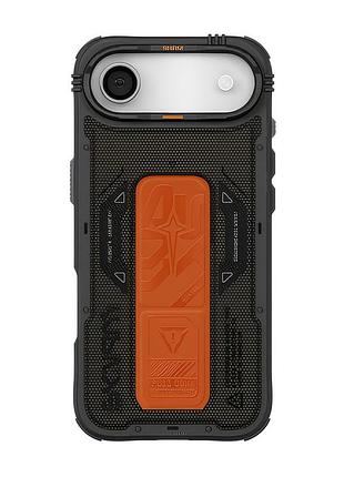 Чехол-накладка skinarma phantom (mag-charge + grip-stand) iphone 17 air (6.5") olive