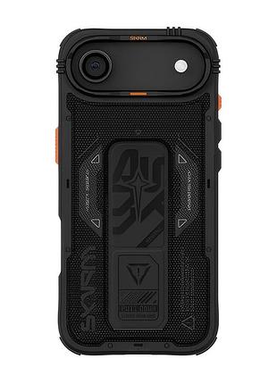 Чохол-накладка skinarma phantom (mag-charge + grip-stand) iphone 17 air (6.5") black