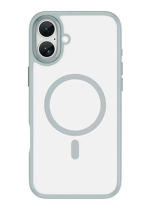 Чохол-накладка wiwu armor pro sereies (fgg-012) iphone 17 (6.3") сірий