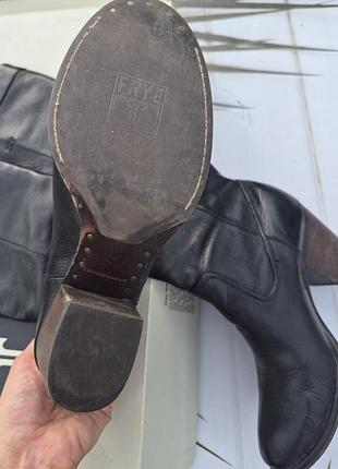 Стильные кожаные сапоги frye pull on 7