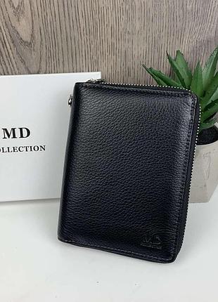 Кожаный мужской клатч портмоне md collection турция. многофункциональный кошелек для мужчин люкс