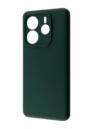 Чохол-накладка silicone case full xiaomi redmi note 14 5g зелений