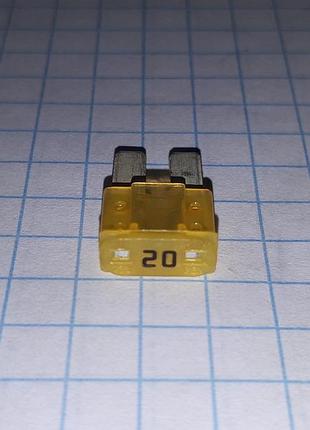 Предохранитель плоский евро micro2 20а tesla