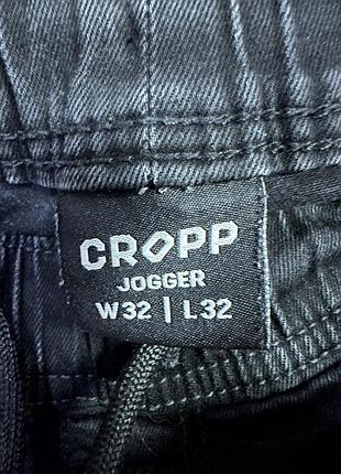 Джогери чорні cropp 4