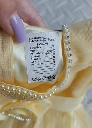Праздничное пышное платье для девочки 8