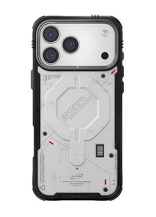 Чехол-накладка skinarma vigor (mag-charge) iphone 17 pro max (6.9") fog