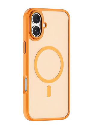 Чохол-накладка wiwu armor pro sereies (fgg-012) iphone 17 (6.3") паморанчевий