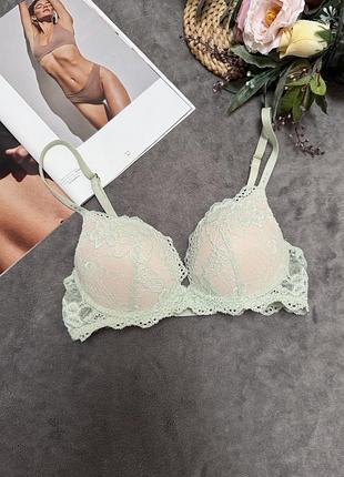 Бюстгалтер з пуш ап брендовий з мереживом бретелі трансформери pleasure state my fit omb lace