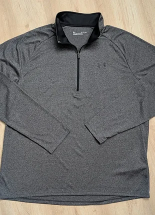 Лонгслів under armour ua tech 2.0 1/2 zip сірий xl