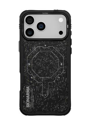 Чехол-накладка skinarma vektor (mag-charge) iphone 17 pro max (6.9") onyx