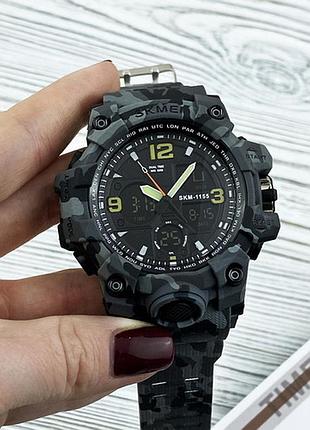 Skmei 1155b military gray 2
