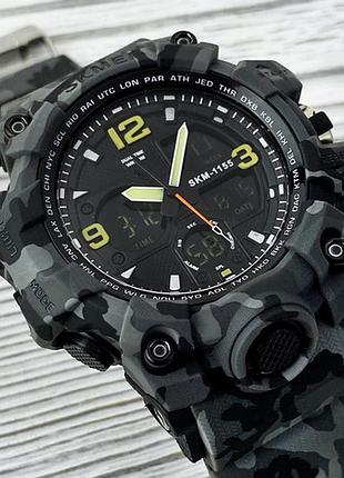 Skmei 1155b military gray 4