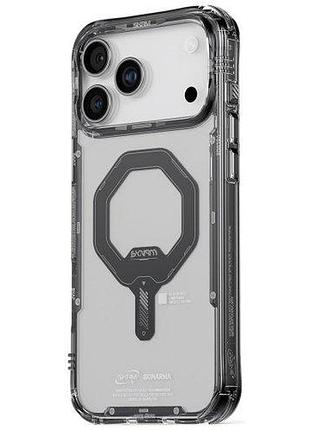 Чохол-накладка skinarma saido (mag-charge) iphone 17 pro max (6.9") graphite