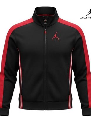 Оригинальная мужская олимпийка air jordan размер xl черная спортивная кофта джордан мужское зип худи nike air хл мастерека найк pro чёрная толстовка