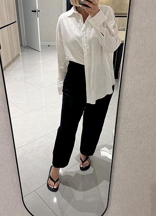 Льняні брюки massimo dutti