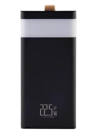 Повербанк levino 50000 mah с фонариком usb-c/usb-a/microusb hp-n51b