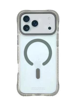 Чехол-накладка santa barbara polo & racquet club series rebecca (sb-ip17sprbc-p6.3dgry) iphone 17 pro (6.3") dark gray