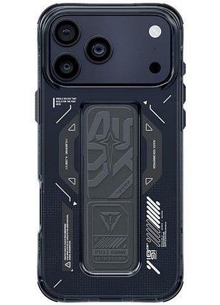 Чехол-накладка skinarma helio (mag-charge + grip-stand) iphone 17 pro (6.3") graphite