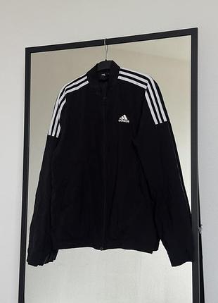 Чоловіча спортивна зіп кофта вітровка adidas розмір s