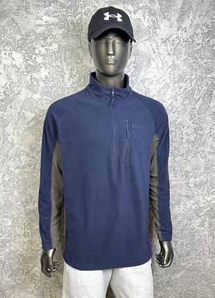 Mountain warehouse кофта толстовка l размер флисовая синяя