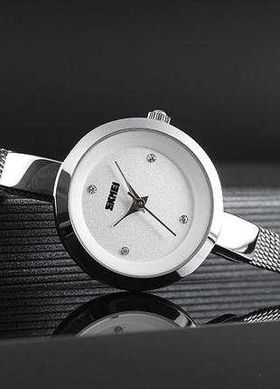 Skmei 1390si silver 3