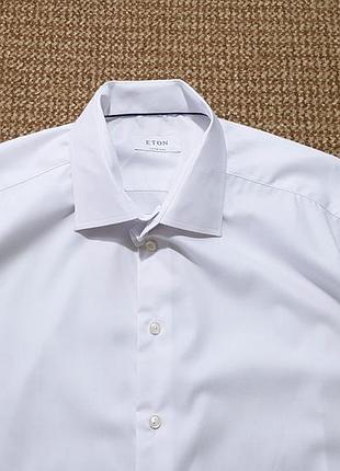 Eton рубашка белая оригинал (xl) 2