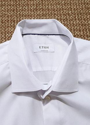 Eton рубашка белая оригинал (xl) 4