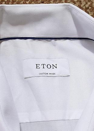 Eton рубашка белая оригинал (xl) 5