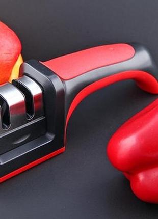 Стругачка ручна кухонна work sharp kitchen pull through sharpener 2