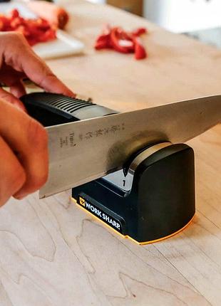 Стругачка ручна кухонна work sharp kitchen pull through sharpener 5