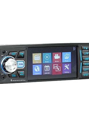 Автомагнитола 4052 touch 4.1", iso-bluetooth, 1 din, usb, mp5, fm, microsd 6447