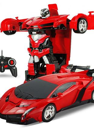 Машинка трансформер lamborghini robot 2667 2