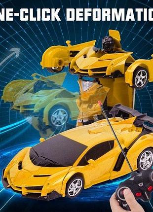 Машинка трансформер lamborghini robot 2667 6