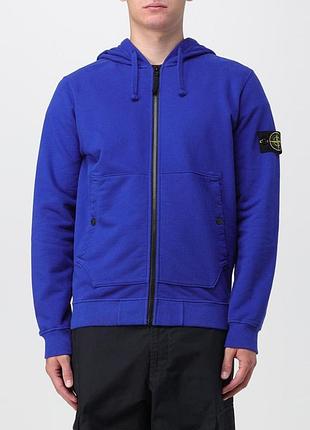 Худі stone island blue zip hoodie 791561620 v0022