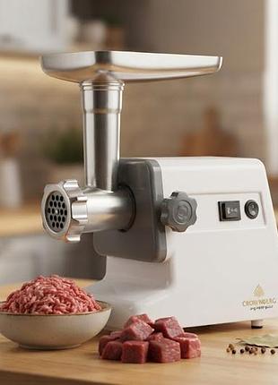 Мясорубка электрическая crownberg cb-4211 2500 вт