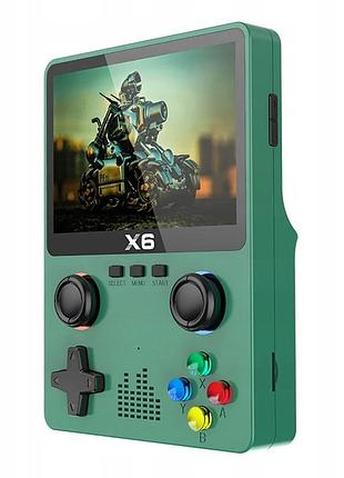 Новая переносная консоль для игры x6 3,5-calowy экран ips ретро мини