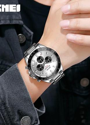 Skmei 9259sisi silver-silver 3