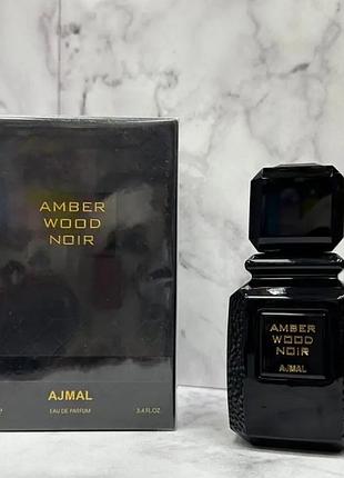Ajmal amber wood noir 100 мл  парфумована вода оригінал