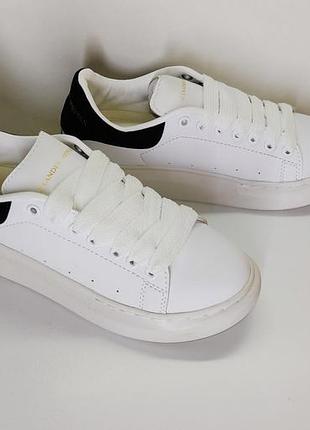 Кроссовки женские белые alexander mcqueen р.37