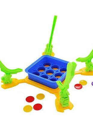 Настольная игра для семьи, 52 фишки tic tac & stack / детская игра интерактивная 3