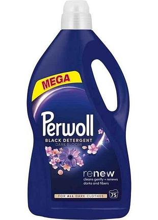 Гель для прання 3,74л renew black detergent тм perwoll