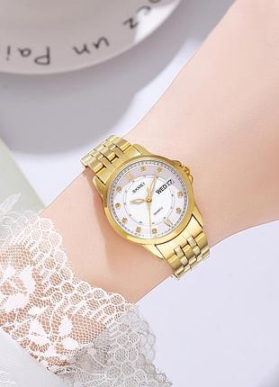 Skmei 2085gdsi gold-silver 3