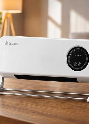 Настенный кондиционер-обогреватель domotec ms-5963 white 2000вт с пультом и сушилкой