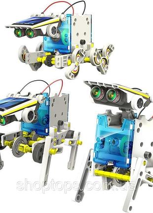 Конструктор робот на сонячних батареях solar robot 4
