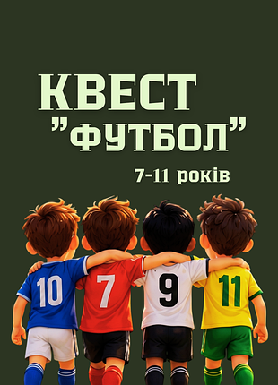 Квест футбол для детей